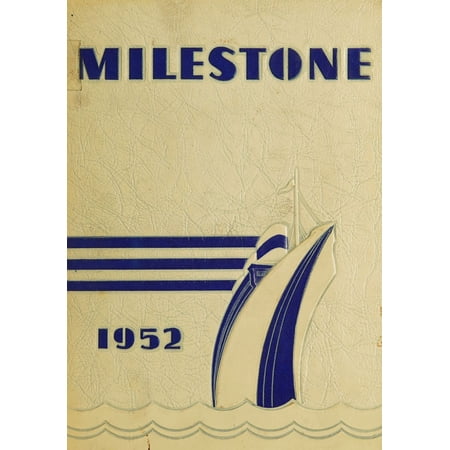 (Custom Reprint) Yearbook: 1952 Plainfield High School - Milestone Yearbook (Plainfield, NJ)