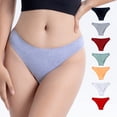 thumbnail image 2 of Ropa interior de mujer sexy media cadera cintura baja talla grande ropa interior de algodón bragas de mujer, 2 of 6
