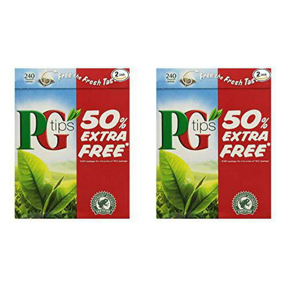 Pg Tips Tea Bags, 240 Count, Pack of 2