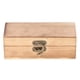 thumbnail image 2 of Joyero de madera con cerradura, soporte para anillos, estuche para baratijas, regalo S S, 2 of 7