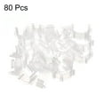 thumbnail image 3 of Uxcell Sewing Bobbin Small Clips Thread Clamps Spools Organizers, Clear 80 Pack, 3 of 5