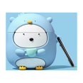 thumbnail image 4 of RV Compatible con funda Airpods, funda de silicona 3D para Airpod, lindo animal, pingüino, pollo, pato, reno, cerdo, divertido personaje de dibujos animados (AirPods 1,2, pingüino) oso de fresa Electrónica, 4 of 5