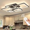 thumbnail image 1 of Luz LED de techo Shine LUEST de 80 cm regulable, 6 aros, con control remoto, 1 of 9