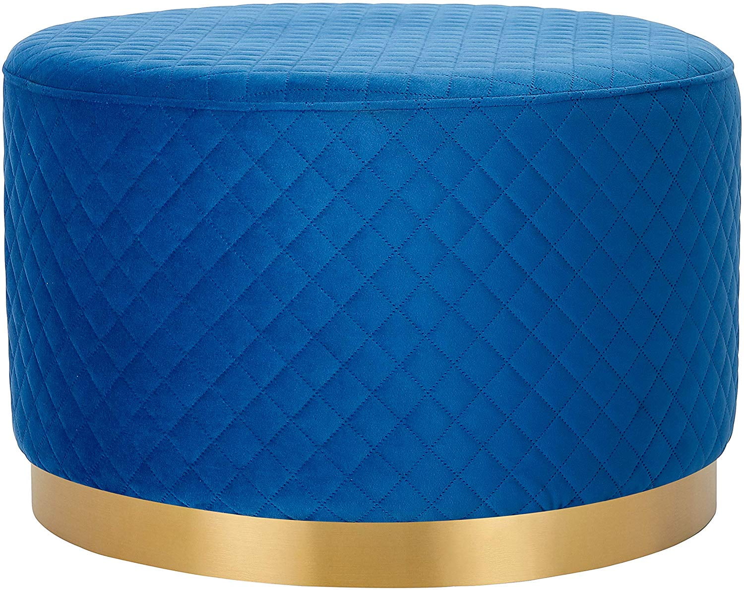 Thick Sponge Padding and Solid Base HOMCOM 15'' Small Padded Ottoman Foot Stool with Wrinkle Fabric Design Blue Thick Sponge Padding and Solid Base HOMCOM 15'' Small Padded Ottoman Foot Stool with Wrinkle Fabric Design Blue