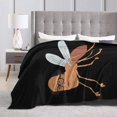 thumbnail image 3 of Danny Devito Blanket Flannel Soft Throw Blankets for Bedroom Livingroom Sofa Home 80""X60"", Black, 3 of 6