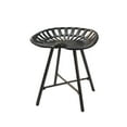 thumbnail image 2 of Contemporary Home Living Solid Tractor Seat Stool - 18" - Black, 2 of 8