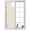 Beige, variant on Window Privacy Film Beige Moroccan Stained Glass Window Film Decorative Sun Block Window Cover Morocco Geometric Quatrefoil Lattice Window Clings Static Adhesive Sticker for Bathroom 19.6"x39.3"