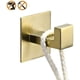 thumbnail image 2 of Juego de 4 piezas de baño de acero inoxidable con acabado en oro cepillado para baño, cocina y juegos de herrajes para baño, 2 of 5