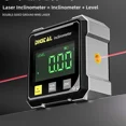 thumbnail image 4 of Digital Protractor Laser Level Box Magnetic Angle Finder Gauge Inclinometer LCD, 4 of 9