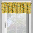 thumbnail image 2 of Ambesonne Spring Window Valance, Nature Awakening Botanical, 54" X 12", Earth Yellow Multicolor, 2 of 5