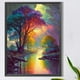 thumbnail image 2 of Pintura de diamante 5D DIY Taladro redondo completo Kit de noche silenciosa Decoración del hogar (K862) JShteea El nuevo, 2 of 9
