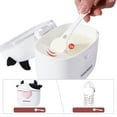 thumbnail image 4 of Bebamour Baby Formula Dispenser, BPA Free Portable Milk Powder and Candy Fruit Snack Storage Container with Scoop and Leveller for Travel, 450 ML,Black, 4 of 5