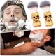 thumbnail image 5 of Brocha de afeitar con mango de cabeza de calavera (negra), brocha de afeitar para barbería, herramientas de belleza para hombres, cuidado facial diario para hombres, 5 of 5