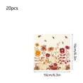 thumbnail image 3 of Gqtwoy 20Pcs Thanksgiving Paper Plates, Disposable Tableware, Festive Pumpkin and Maple Leaves Patterns, Perfect for Fall Harvest Party Celebrations, Eco-Friendly and Convenient for Gatherings, 3 of 6