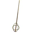 thumbnail image 1 of DOLITY Cement Mixer Paint Mixing Rod Drill Attachment Long Tools Stirring Mixing Square Handle D, 1 of 9