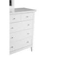 thumbnail image 4 of Home Square 2-Piece Set with 8-Drawer Dresser and Mirror in White, 4 of 15