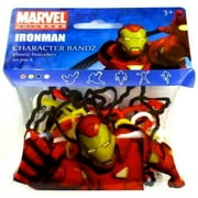Marvel Character Bandz Iron Man Shaped Rubber Band Bracelets 20-Pack