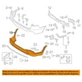 thumbnail image 3 of For 16 17 18 Sorento (EX/L/LX) Rear Lower Bumper Cover Assembly w/o Park Assist, 3 of 5