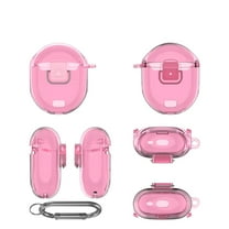 Earbuds TPU Case Cover Compatible for Google Pixel Buds Pro 2, Earphone Headphone Cases Hard Shell Ear Buds Box Headset Carrying Storage Sleeve with Hook(Case Only)