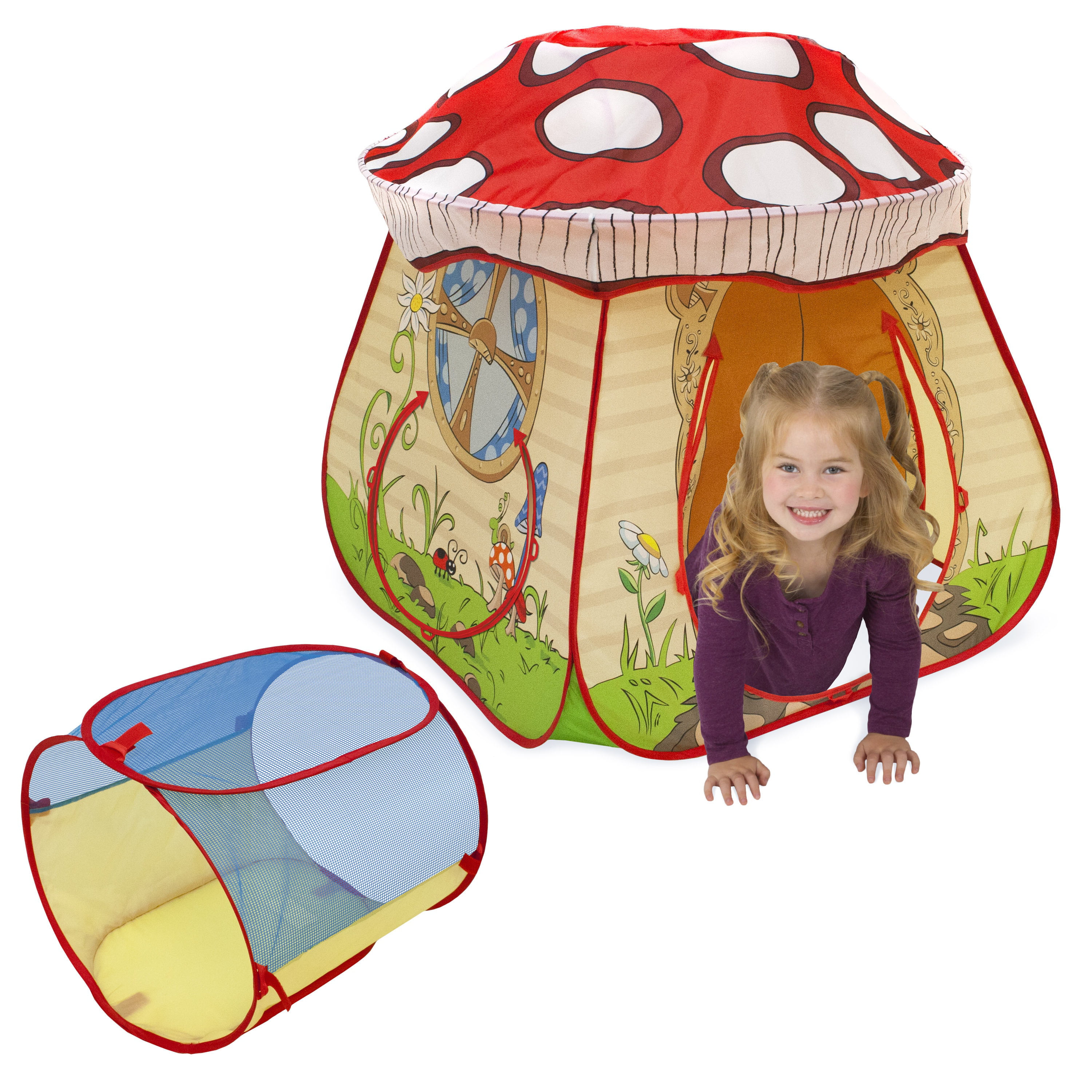 playhut tent and tunnel walmart