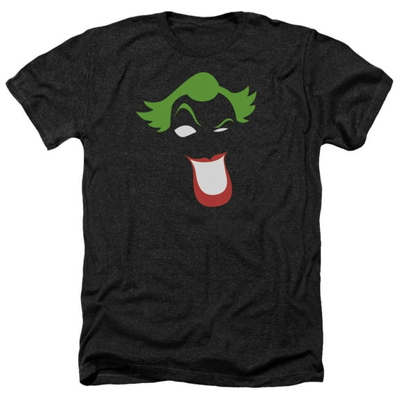 Batman - Joker Simplified - Heather Short Sleeve Shirt - Large