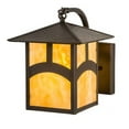 thumbnail image 2 of Meyda Tiffany 201148 Seneca Hill Top 11" Tall Wall Sconce - Brown, 2 of 4
