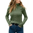 thumbnail image 2 of Women's Pullover Sweater Warm Stylish Turtleneck Long Sleeve Casual Pullover for Fall Winter Fashion, 2 of 5