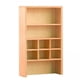 thumbnail image 1 of 2 Estantes Organizadores De Armario De Madera Para Muebles De Casa De Muñecas 1/12 Grandes 2 piezas perfke Librería de casa de muñecas, 1 of 9