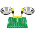 thumbnail image 5 of Pets First NFL Goalpost Elevated Dog Feeder Stainless Steel & Adjustable, 5 of 6