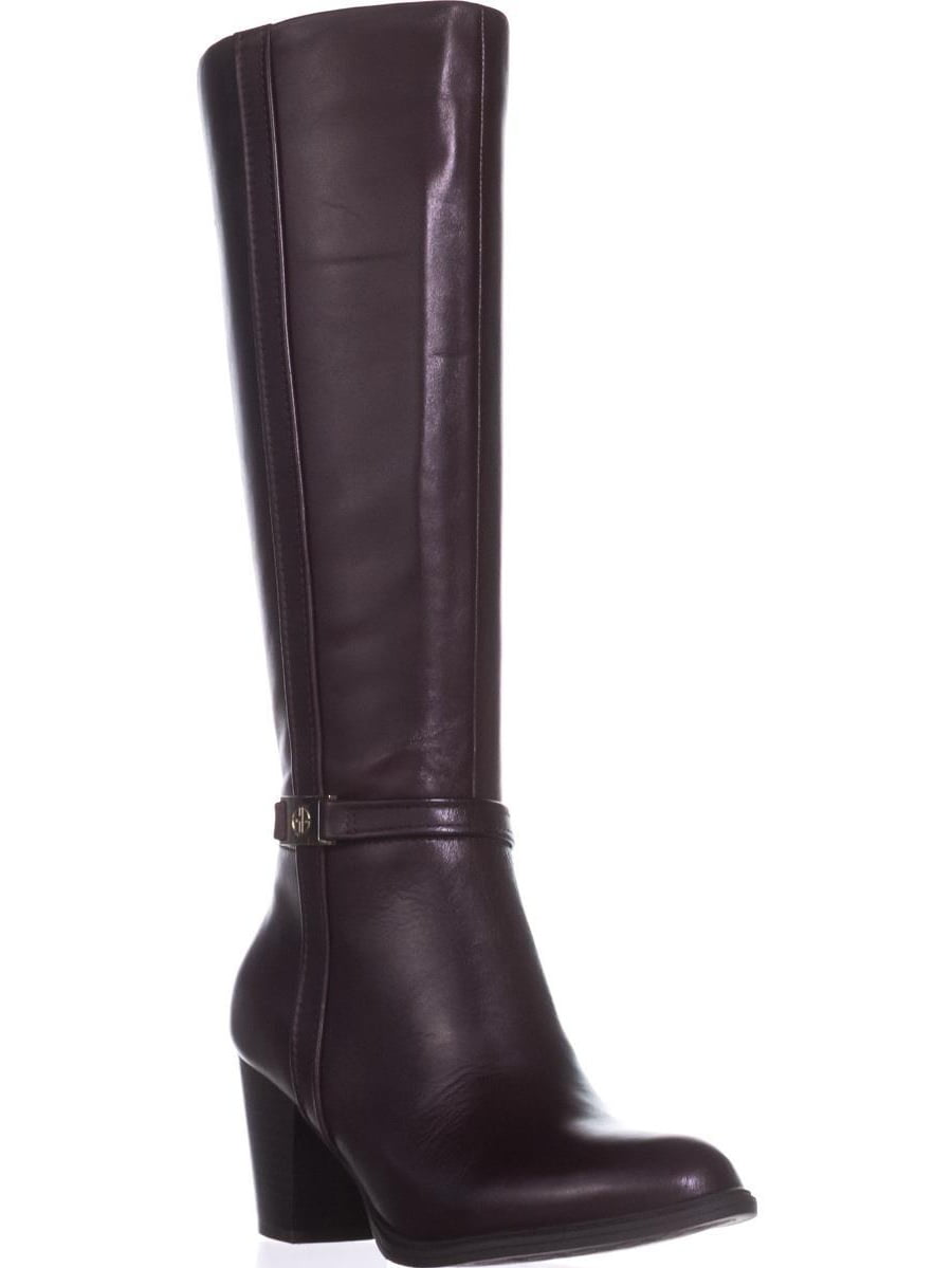 Womens GB35 Raiven2 Knee-High Dress Boots, Oxblood - Walmart.com