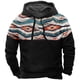 thumbnail image 3 of Sudadera con capucha con estampado 3D de tribu india para hombre, suéteres con gráficos étnicos retro, sudaderas casuales unisex de gran tamaño, sudaderas de manga larga, 3 of 5