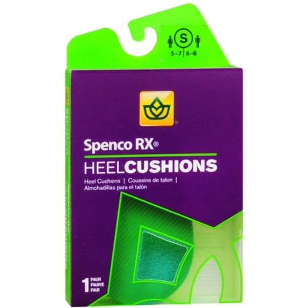 Spenco RX Heel Cushions Small 1 Pair (Pack of 4)