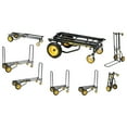 thumbnail image 2 of Odyssey OR10RT RockNRoller 8 in 1 DJ Equipment Heavy Duty Multi Cart, Black, 2 of 2