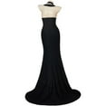 thumbnail image 3 of Women Halloween Masquerade Black Dress with Headgear, 3 of 7