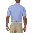 thumbnail image 3 of Ben Hogan Men's and Big Men’s Birdseye Geometric Print Jacquard Golf Polo Shirt, up to Size 5XL, 3 of 5