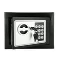 thumbnail image 4 of Cajas Fuertes Pequeñas Caja Electrónica Digital de Acero Negro, Tipo de Cerradura con Teclado y Llave Zimtown caja fuerte, 4 of 21