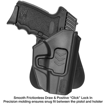 Bulldog Tan Leather OWB Belt Holster For SCCY CPX-1 & CPX-2 9mm Pistol