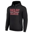 thumbnail image 2 of Unisex Starter Black Tampa Bay Buccaneers Team Mesh Print Graphic Tri-Blend Pullover Hoodie, 2 of 3