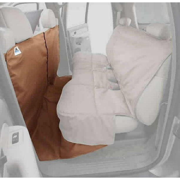 Coverall Rear Seat Protector 2006 11 Fits Bmw 3 Series M3 Sedan Polycotton Tan Dca4342tn Com - Seat Covers For 2006 Bmw 325i