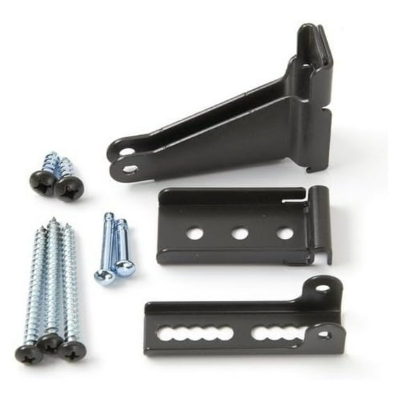 Storm Door Closer Bracket in Bronze Color