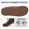 thumbnail image 5 of Women's House Slippers, Slippers with Arch Support, Elastic Band Non-slip, Orthotic Shoes for Women Indoor and Outdoor Brown Size 9, 5 of 7