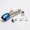 Type A1, variant on Exhaust Pipe Motorcycle Muffler For Grom MSX125 For REBEL 300 For Monkey 125 For Ninja 400 W800 Z900 RC390 R1