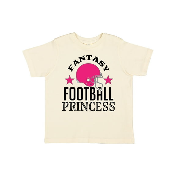 Inktastic Fantasy Football Princess Girls Toddler T-Shirt