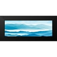 thumbnail image 2 of McLoughlin, James 24x11 Black Modern Framed Museum Art Print Titled - Misty Mountains XI, 2 of 5