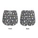 thumbnail image 3 of Balery Lovely Penguin Pantalones cortos deportivos para mujer con forro y dos bolsillos, elásticos, para entrenamiento, gimnasio, yoga-Large, 3 of 7