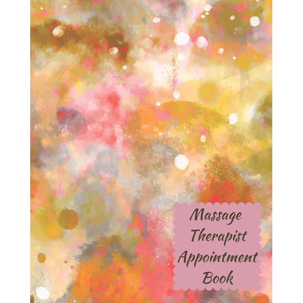 Therapy Logbook Massage Therapist Appointment Book Professional