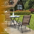 thumbnail image 5 of Costway  2PCS Outdoor Patio Folding Chair Camping Portable Lawn Garden W/Armrest, 5 of 11