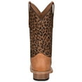 thumbnail image 4 of Circle G Western Boots Girls 11" Leather Leopard Print Honey J7104, 4 of 4