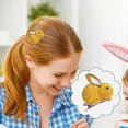 thumbnail image 7 of OAVQHLG3B Easter Decoration Clearance Easter Decoration Stuffed Bunny Hair Clips For Girls Cute Hairpins Barrettes For Kids Teens Women Non Slip Hair Pins Hair Accessories For Baby Toddlers, 7 of 7