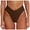Brown, variant on WERYOUNG Women Bikini Bottom Sexy V Cut High Cut Swimsuit High Waisted Bathing Suit Bottoms Summer Tropical Brazilian Vacation Swimwear Beachwear Versatile Red M